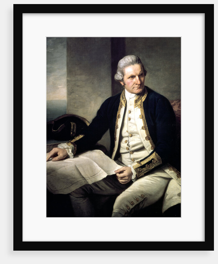 James Cook, English explorer, navigator and hydrographer, 1775-1776 by Nathaniel Dance-Holland