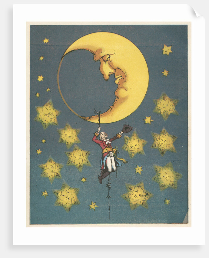 Scene from The Adventures of Baron Munchausen by Rudolph Erich Raspe, c1850 by Anonymous