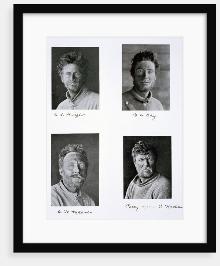 Members of Captain Scott's Antarctic expedition, 1910-1913 by Herbert Ponting