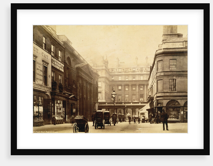 Abbey Square and Pump Rooms, Bath, c1880 by Unknown