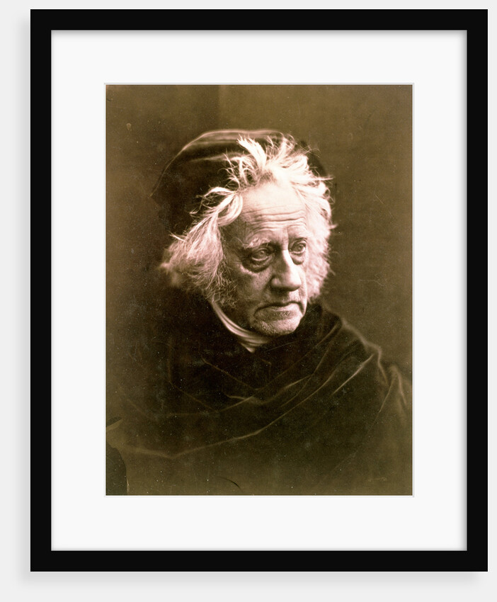 Sir John Frederick William Herschel, British astronomer, 1867 by Julia Margaret Cameron