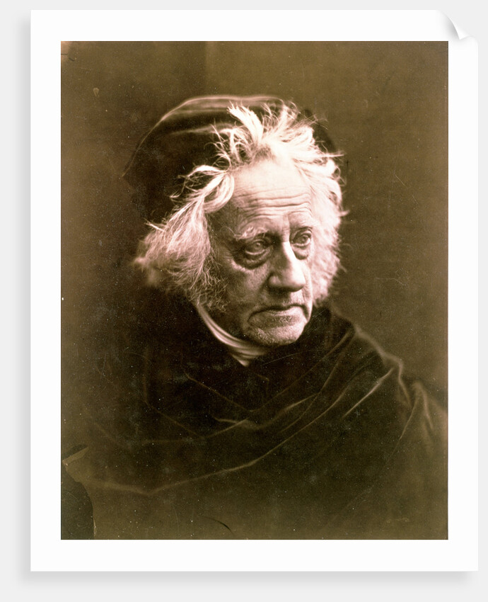 Sir John Frederick William Herschel, British astronomer, 1867 by Julia Margaret Cameron