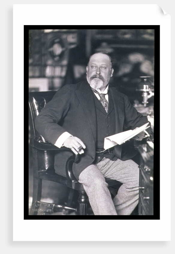 King Edward VII, c1902-1905 by W&D Downey