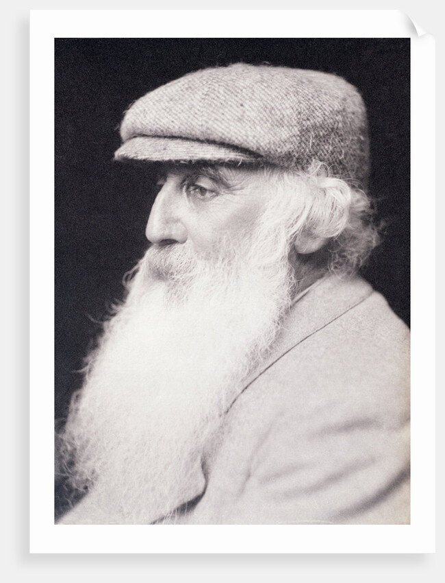 Camille Pissarro, French Impressionist painter, c1890-1903 by Frederick Hollyer