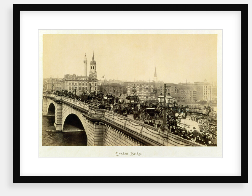 London Bridge, c1880 by Unknown