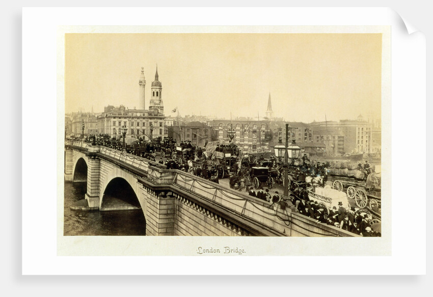 London Bridge, c1880 by Unknown