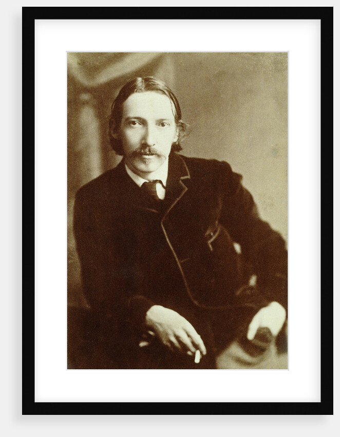 Robert Louis Stevenson, Scottish author, c1870-1894 by Unknown