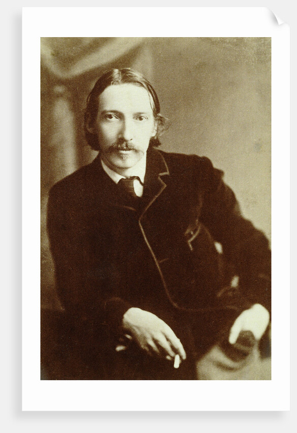 Robert Louis Stevenson, Scottish author, c1870-1894 by Unknown