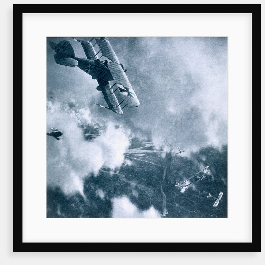 Aerial combat on the Western Front, World War I, 1914-1918 by Unknown