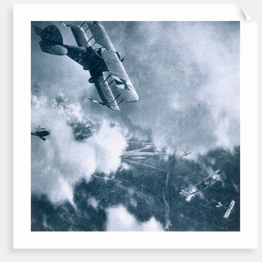 Aerial combat on the Western Front, World War I, 1914-1918 by Unknown