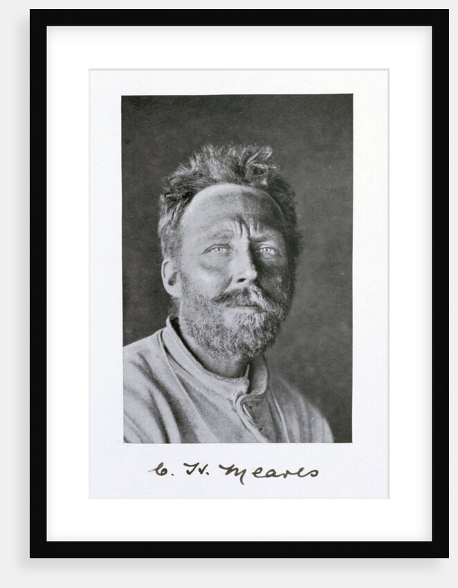 Cecil H Meares, a member of Captain Scott's Antarctic expedition, 1910-1913 by Herbert Ponting
