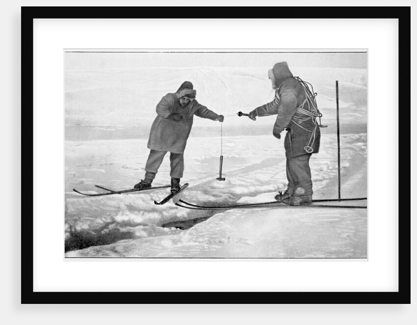 Improvised sounding tackle, Antarctica, 1911-1912 by Unknown