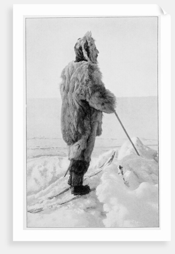 Roald Amundsen in polar kit, Antarctica, 1911-1912 by Unknown