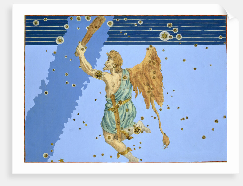 Constellation of Orion, 1603 by Alexander Mair