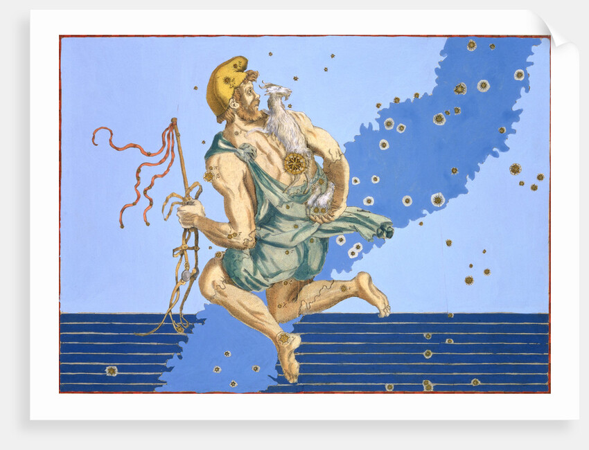 Constellation of Auriga, 1603 by Alexander Mair