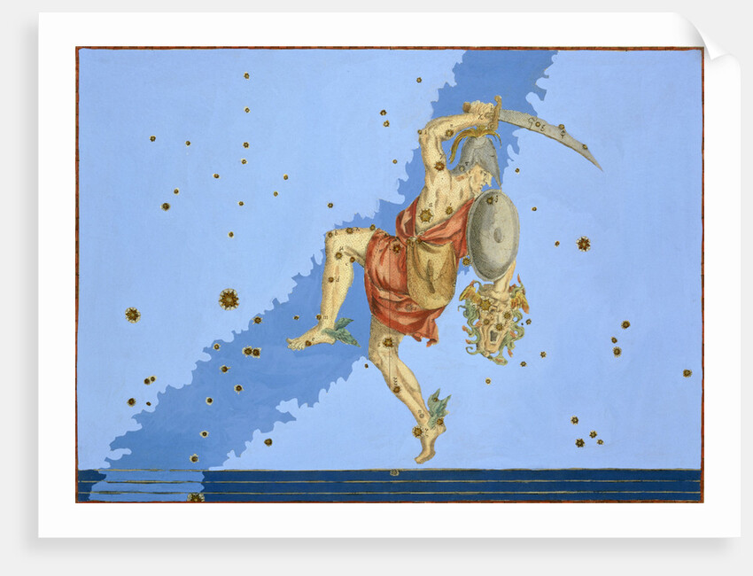 Constellation of Perseus, 1603 by Alexander Mair