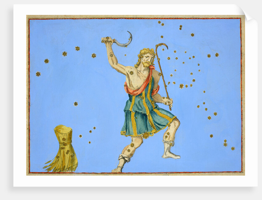 Constellation of Bootes, 1603 by Alexander Mair