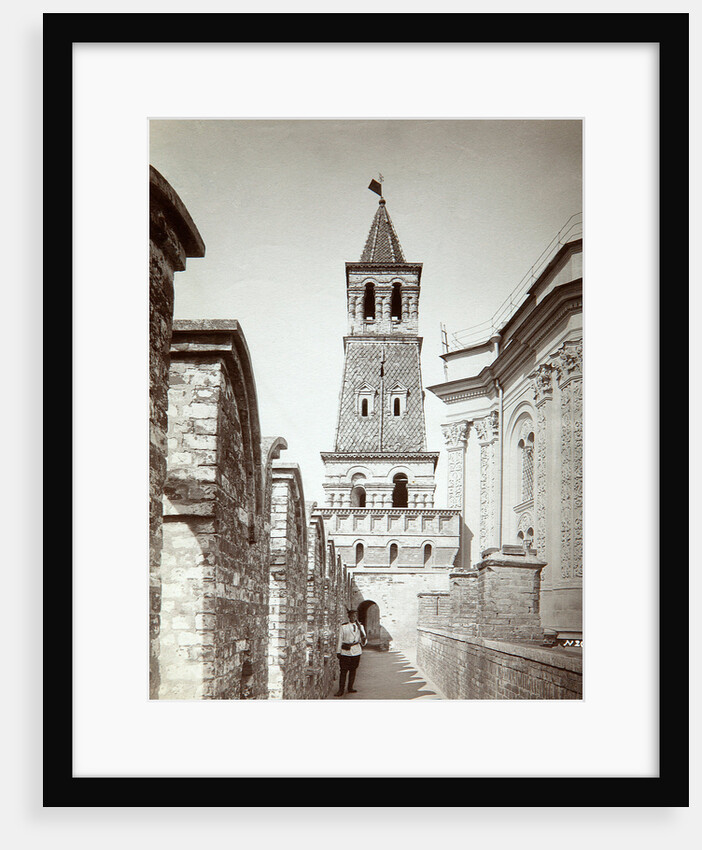 The Armoury (Oruzheynaya) Tower in the Kremlin, Moscow, Russia, before 1889 by Ivan Fyodorovich Borschchevsky