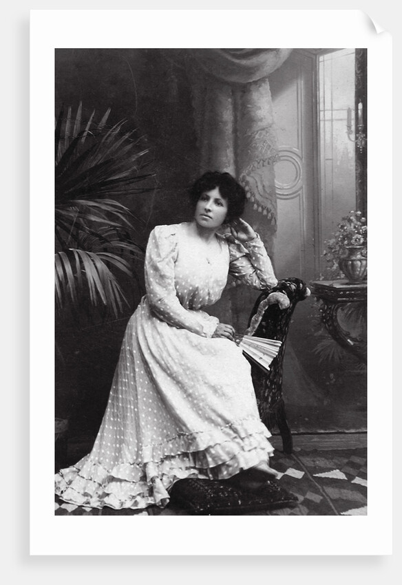 Portrait of Antonina Dronk, c1900-c1908 by Unknown