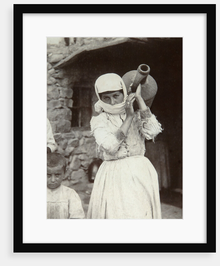 Armenian country girl, Yerevan, Armenia, 1880s. by Dmitri Ivanovich Yermakov