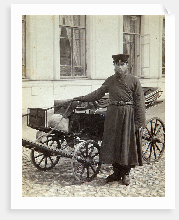 A coachman, 1890s. by Alexei Sergeevich Mazurin
