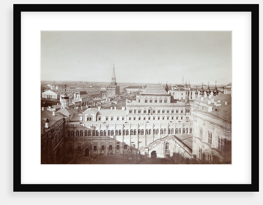 Facade of the Terem Palace in the Kremlin, Moscow, Russia. by Michail Michailovich Panov