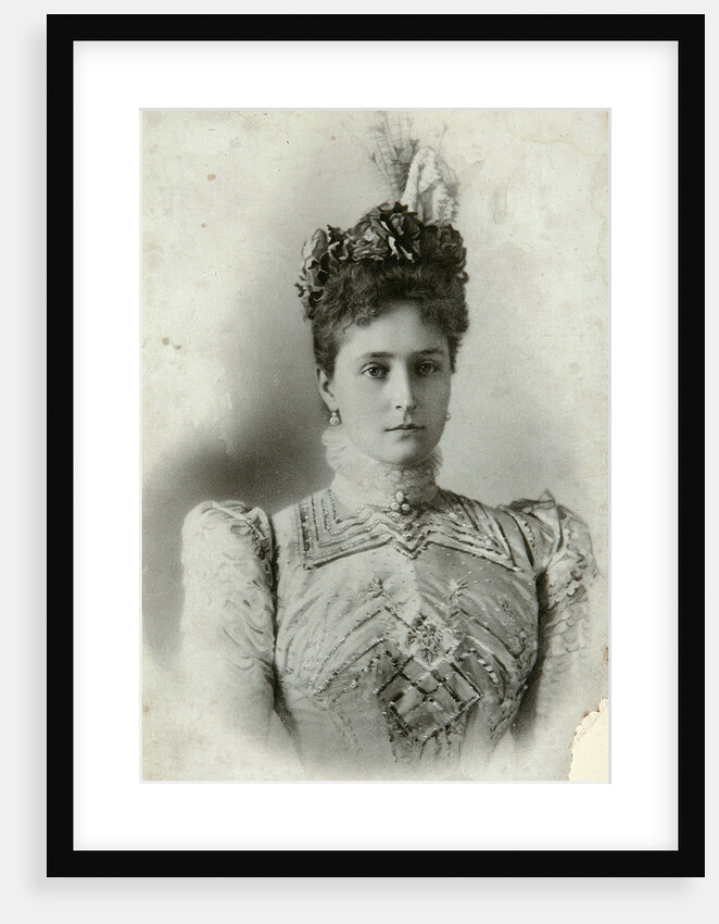 Tsarina Alexandra Fyodorovna, wife of Tsar Nicholas II of Russia, early 20th century by A Pasetti