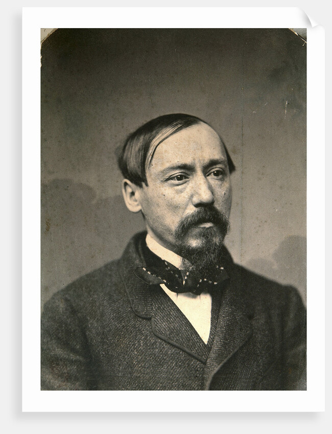 Nikolay Nekrasov, Russian poet and publisher, late 1850s by Karl August Bergner