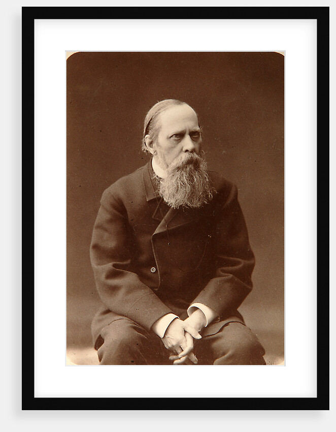 Mikhail Saltykov-Shchedrin, Russian author, 1880s by Konstantin Schapiro
