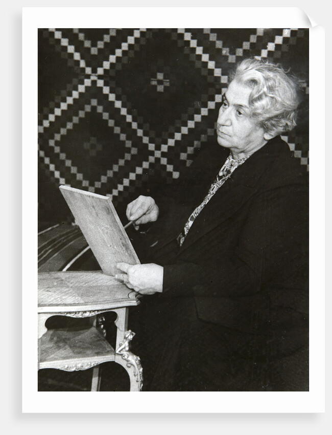 Olga Forsh, Russian author, mid 20th century by Unknown