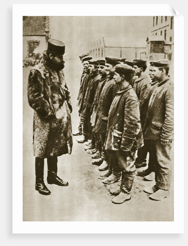 Youthful German prisoners of war, World War I, 1918 by Unknown