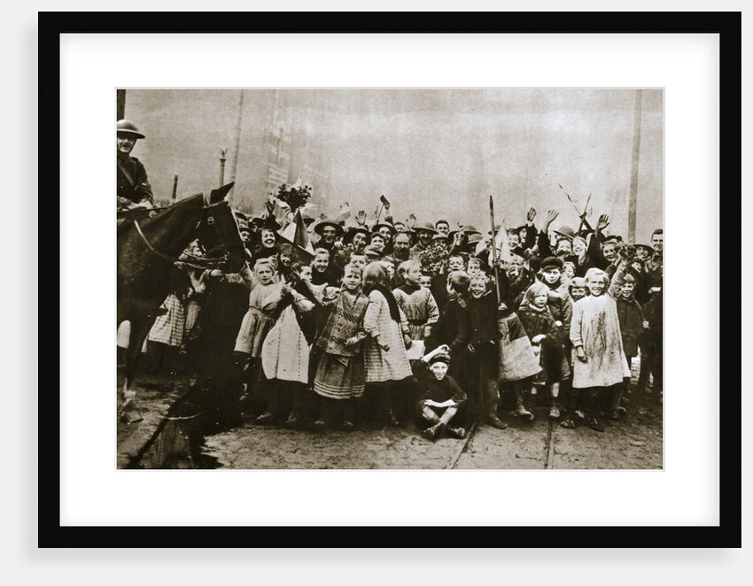 Lille delivered, France, World War I, 1918 by Unknown
