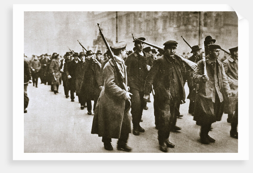 Scene during the German Revolution, c1918-c1919 by Unknown