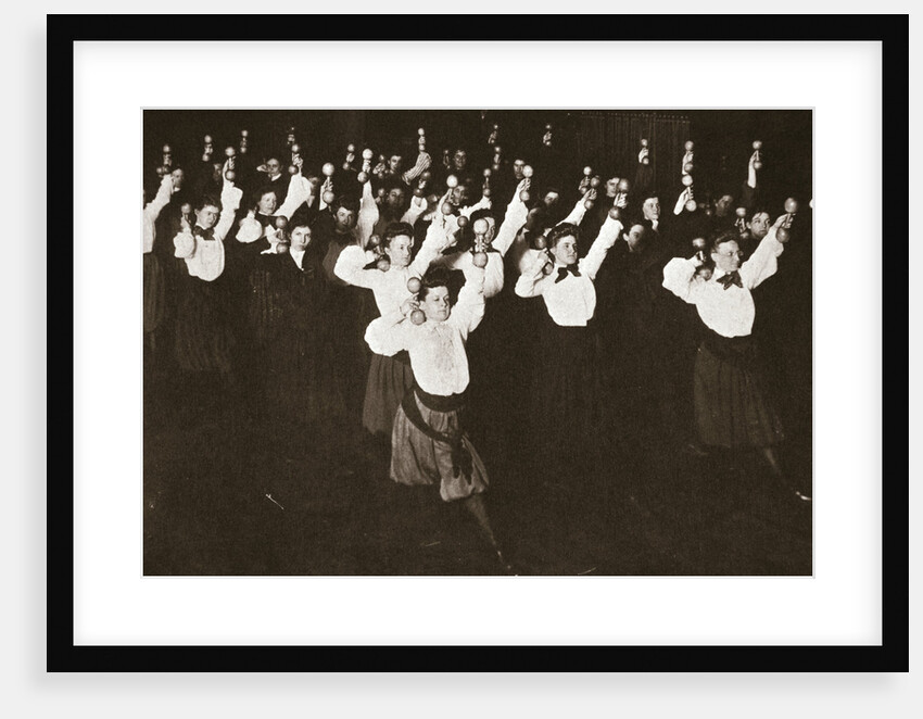 YWCA members exercising, 1910s by Unknown