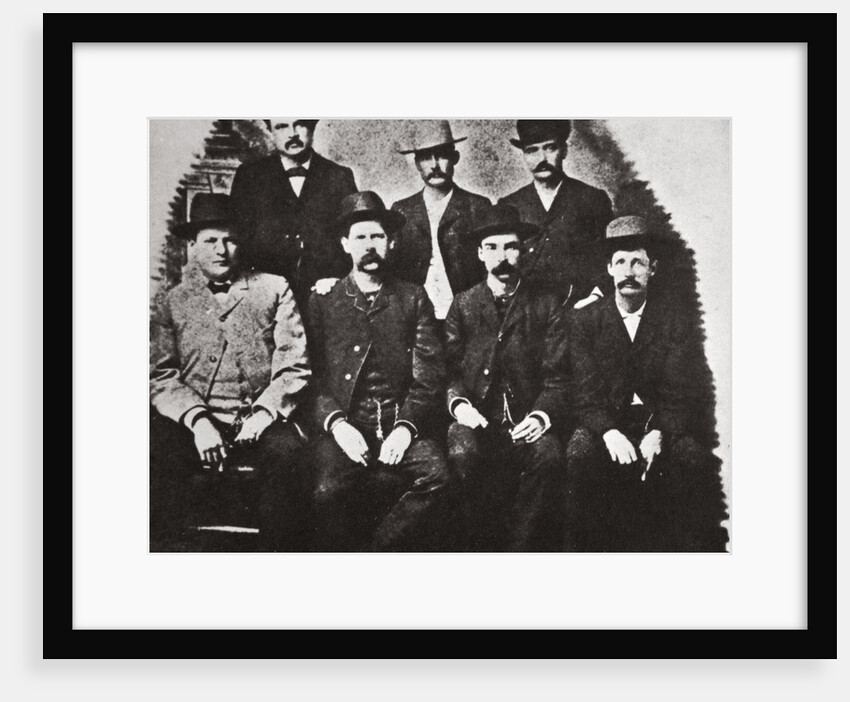 The Dodge City Peace Commission, Kansas, USA, June 1883 by Unknown