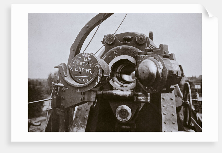 A complimentary message to Fritz, Somme campaign, France, World War I, 1916 by Unknown