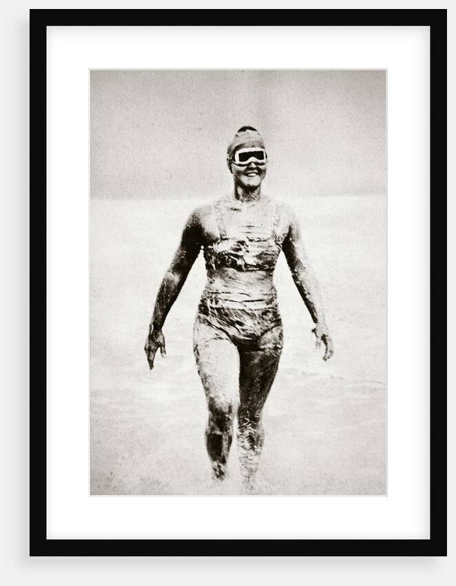 Gertrude Ederle, American swimmer, 1926 by Unknown
