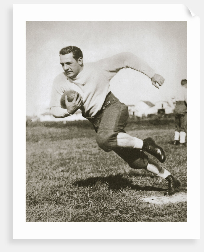 Harold Edward 'Red' Grang, American Football player, mid 1920s by Unknown