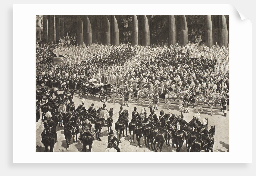 Queen Victoria's Diamond Jubilee, London, 22 June 1897 by G Amato