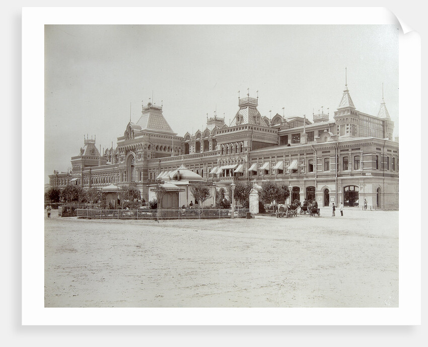 Main fair building, the All-Russia Exhibition, Nizhny Novgorod, Russia, 1896. by Maxim Dmitriev