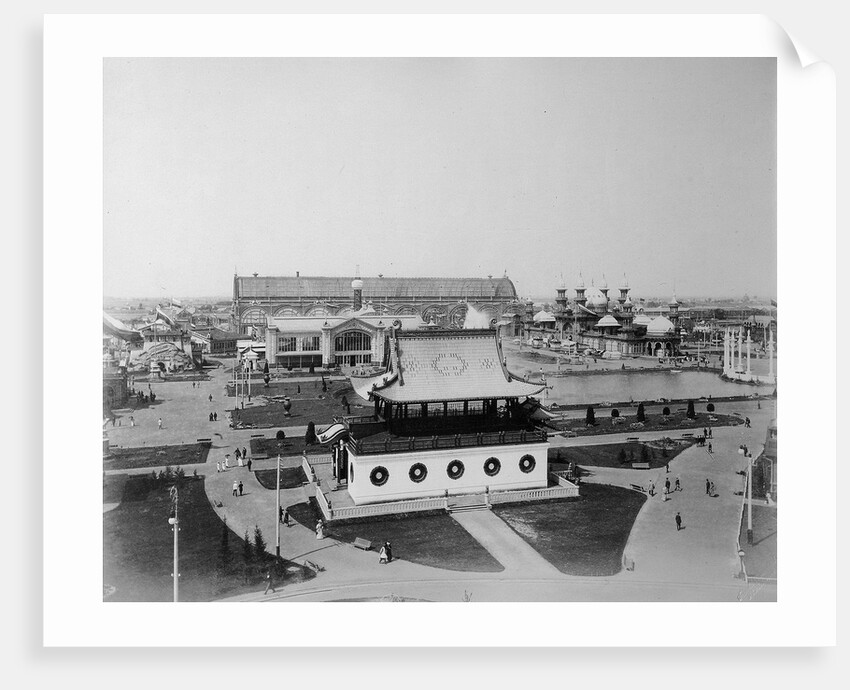 General view, the All-Russia Exhibition, Nizhny Novgorod, Russia, 1896. by Maxim Dmitriev