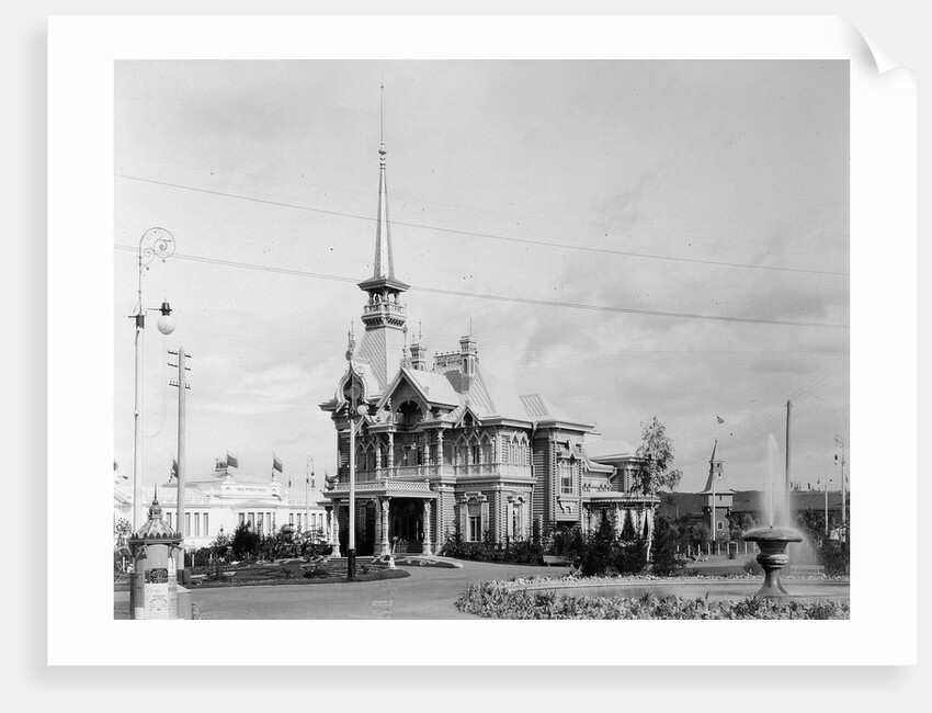 Tsars Pavilion, the All-Russia Exhibition, Nizhny Novgorod, Russia, 1896. by Maxim Dmitriev