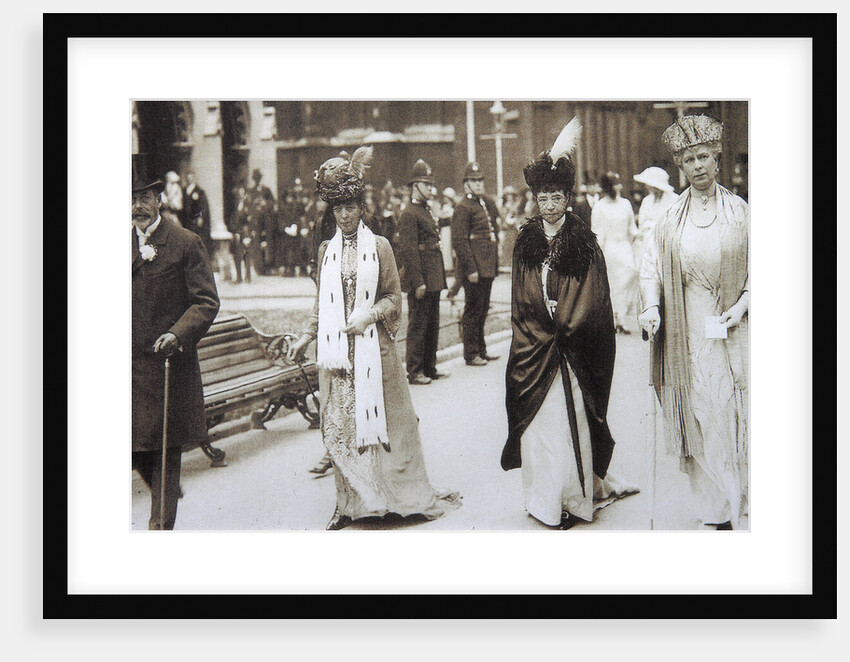 Tsarina Maria Fyodorovna of Russia visiting Britain, 1890s by Unknown