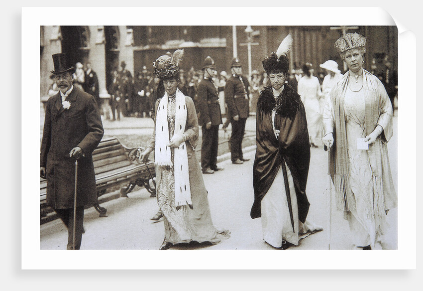 Tsarina Maria Fyodorovna of Russia visiting Britain, 1890s by Unknown
