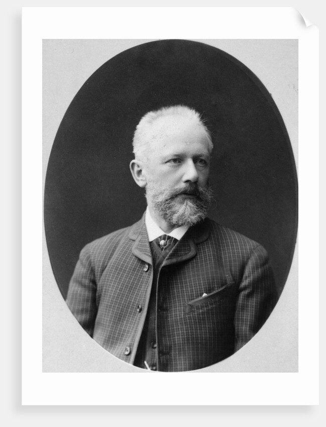 Peter Tchaikovsky, Russian composer, 1880s by Konstantin Schapiro