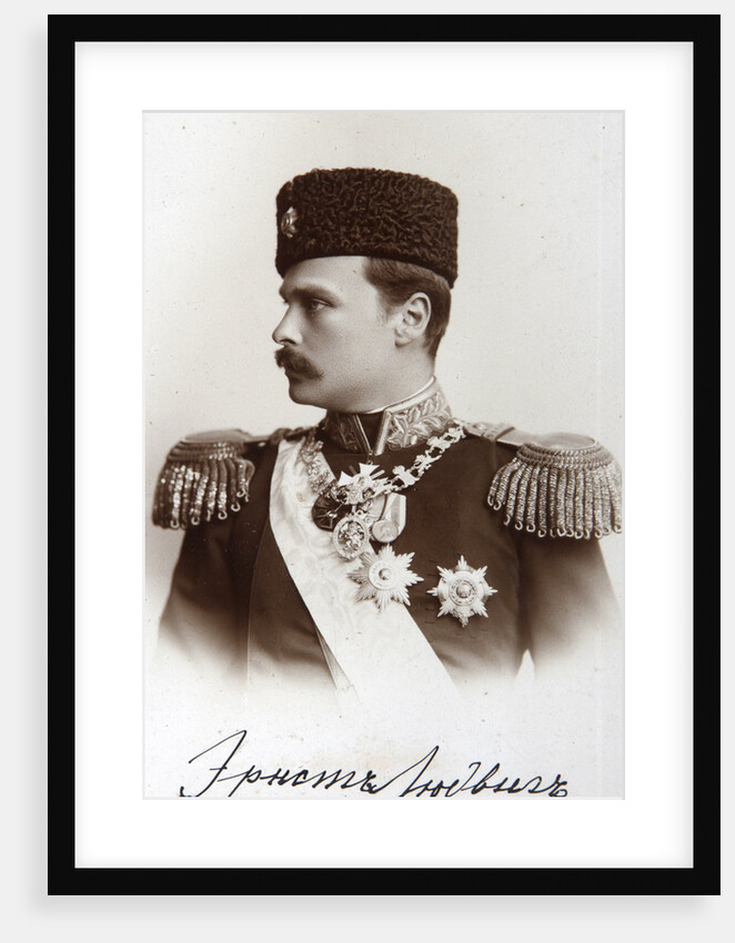Ernest Louis I, Grand Duke of Hesse and by Rhine, 1896. by Anonymous