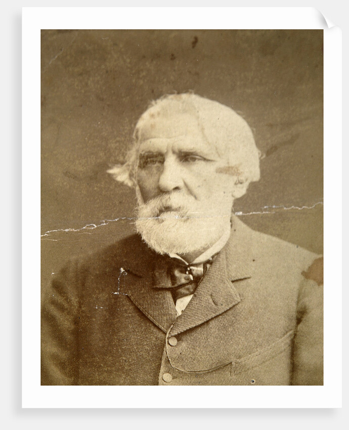 Ivan Turgenev, Russian author, 1870 by Konstantin Schapiro