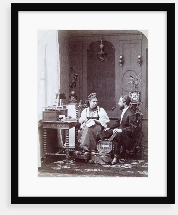 Russian Composition, c1870s-c1880s. by Andrei Osipovich Karelin