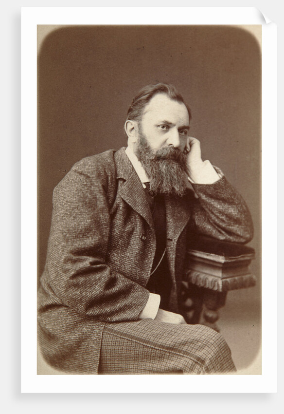 Vasily Perov, Russian artist, 1880 by Unknown