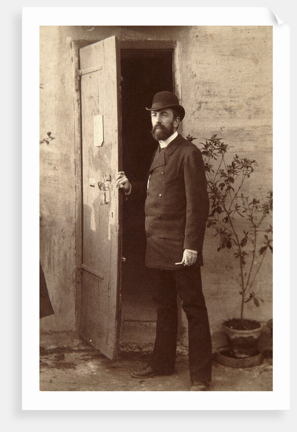 Vasily Polenov, Russian artist, 1884 by Unknown